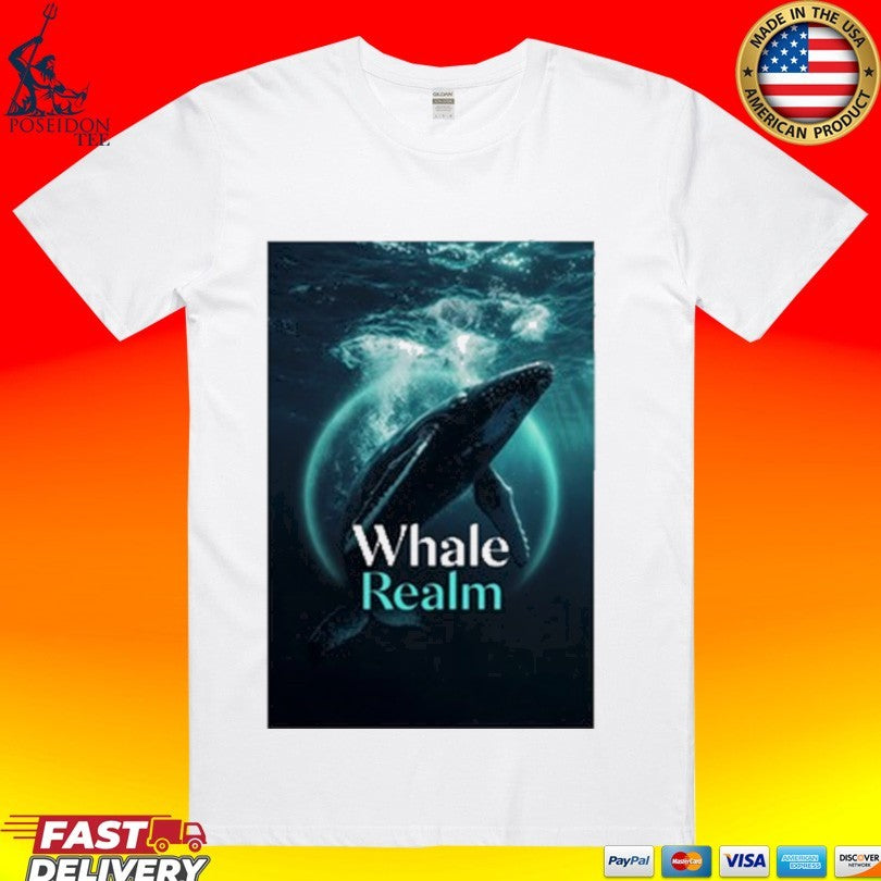 Whale Realm Cinematic Animal Art Unisex