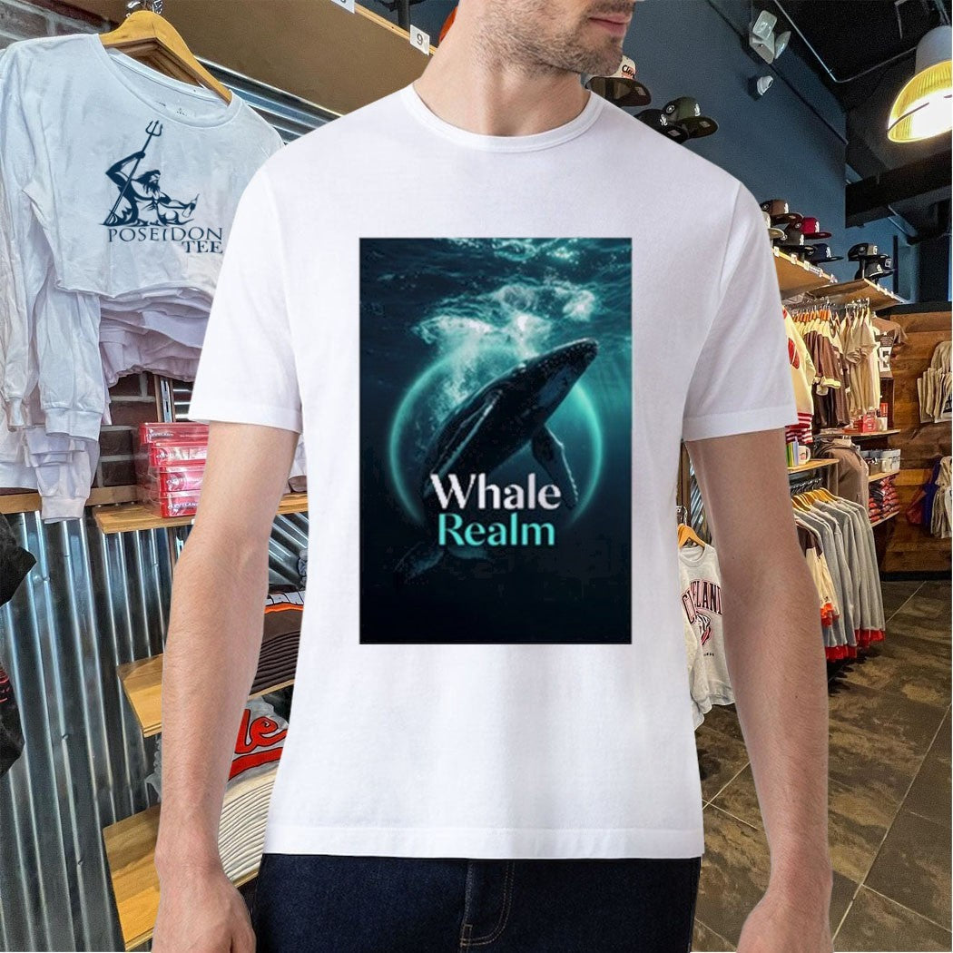 Whale Realm Cinematic Animal Art Unisex