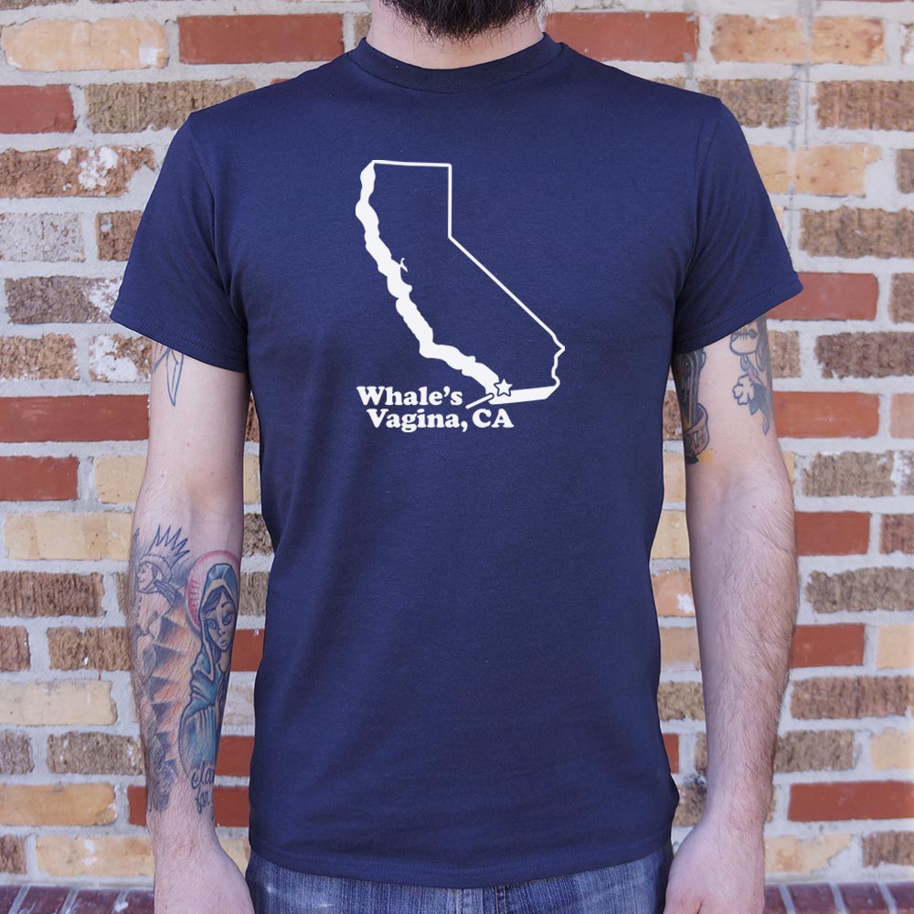 Whale's Vagina, CA San Diego Funny Map