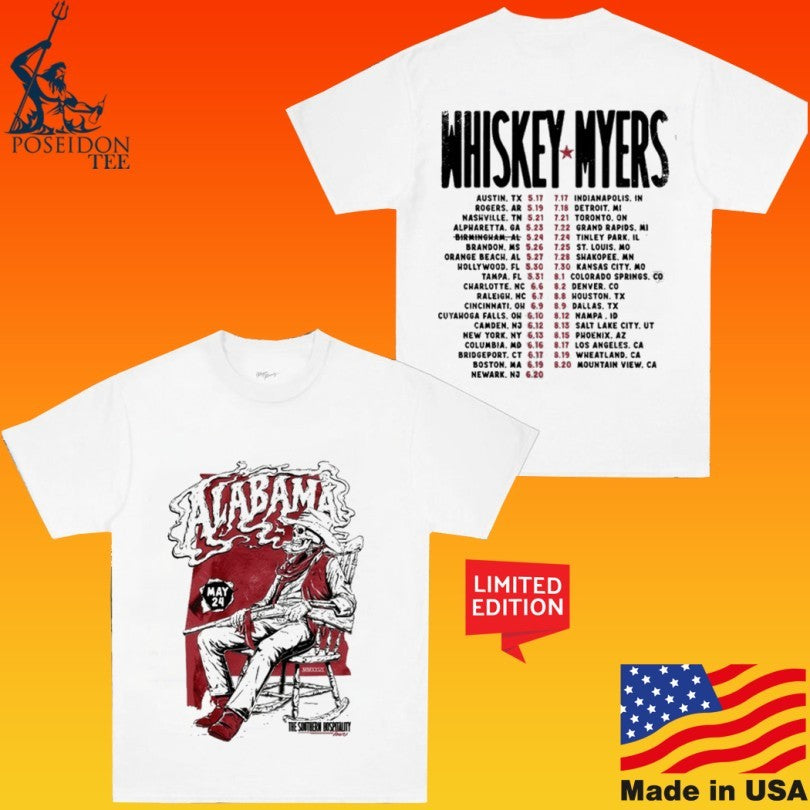 Whiskey Myers In Birmingham Al On May 24 2026 Unisex