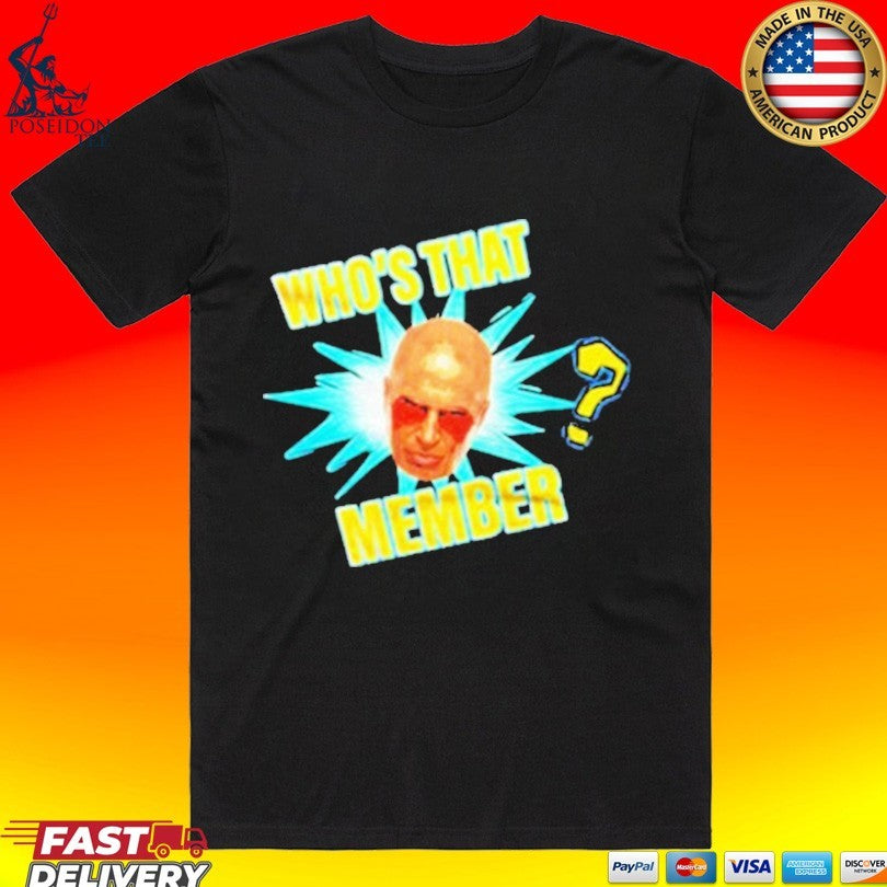 Who’s That Member Don Callis Family Unisex
