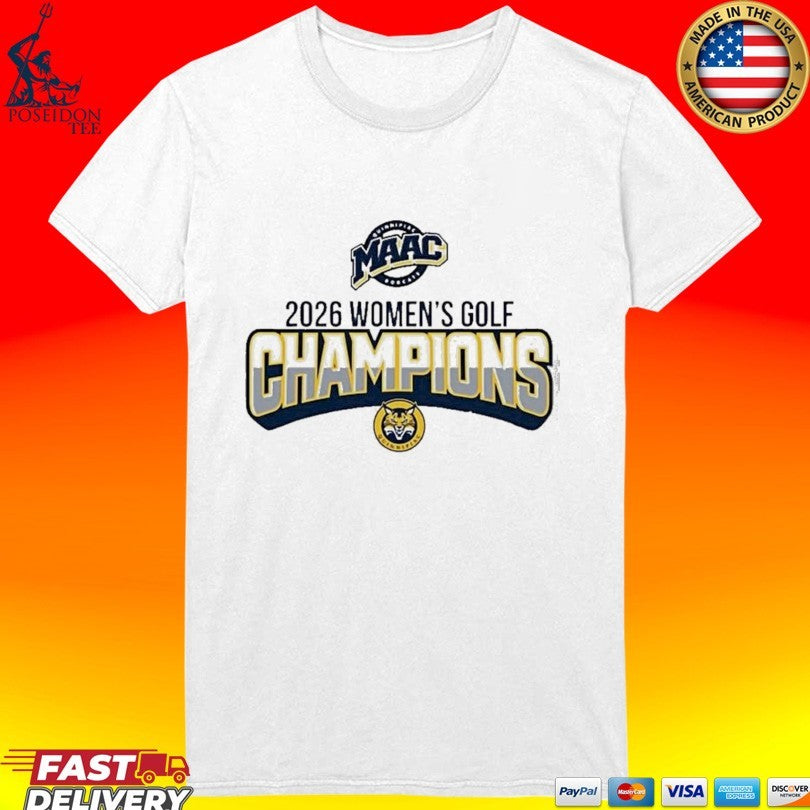 Women’s Golf Champions Maac Quinnipiac University 2026 Unisex