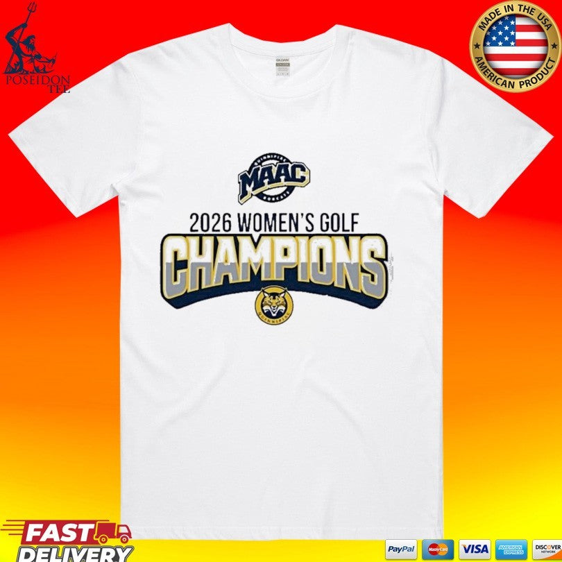 Women’s Golf Champions Maac Quinnipiac University 2026 Unisex
