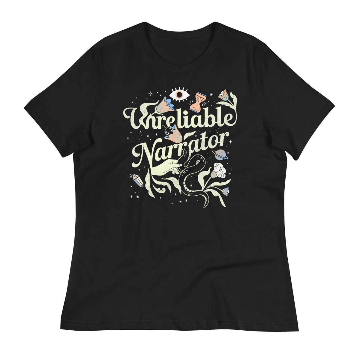 Unreliable Narrator Women's Signature Tee Unisex