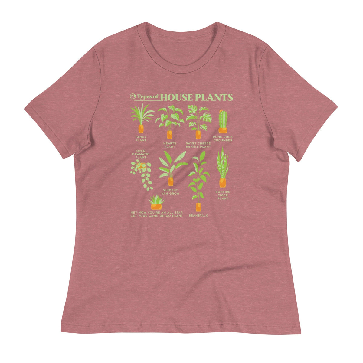 Types Of House Plants Women's Signature Tee Unisex