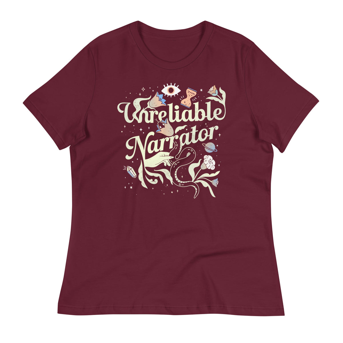 Unreliable Narrator Women's Signature Tee Unisex