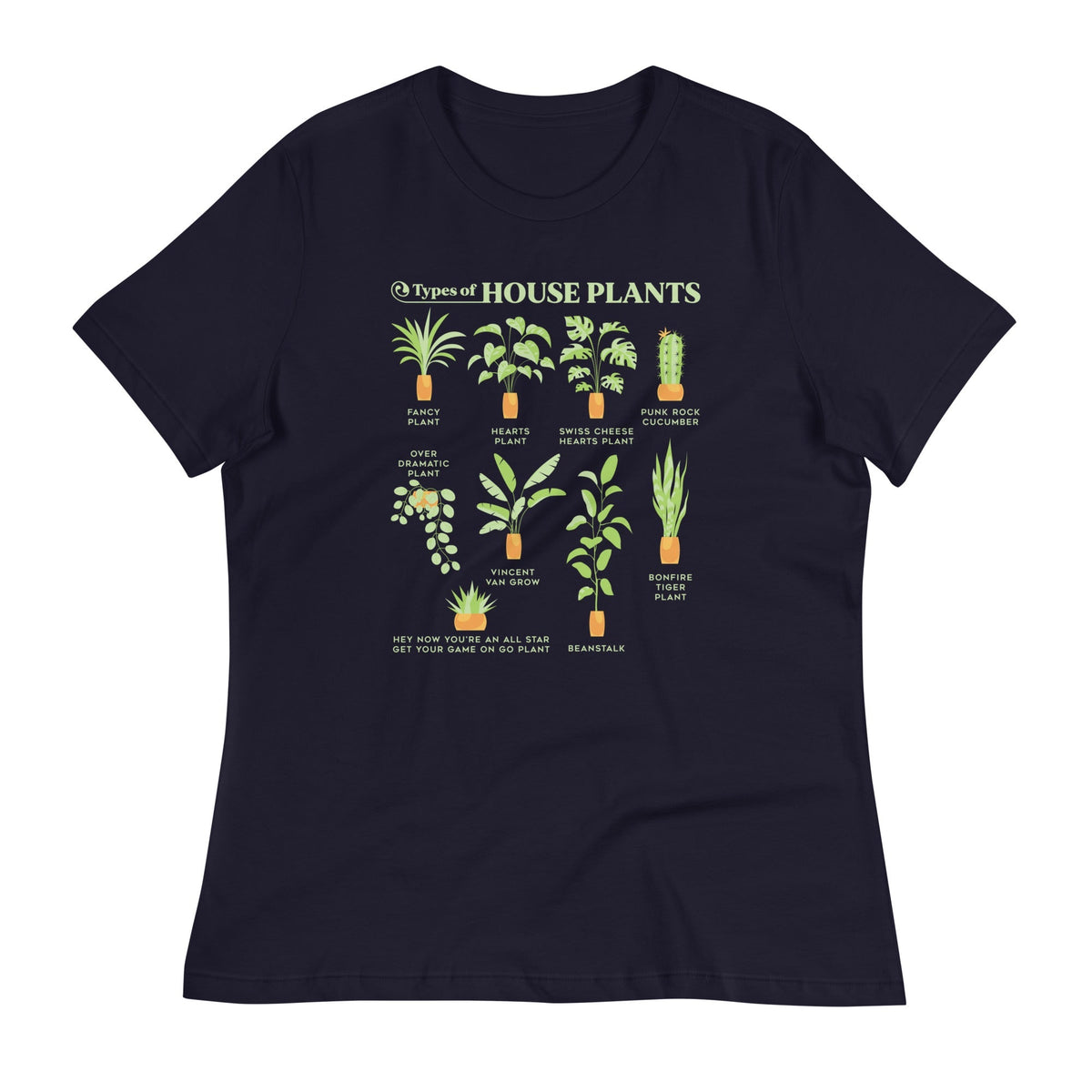 Types Of House Plants Women's Signature Tee Unisex