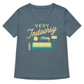 Very Indoorsy Women's V-Neck Tee Unisex