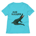 Aur Naurrr Women's V-Neck Tee Unisex