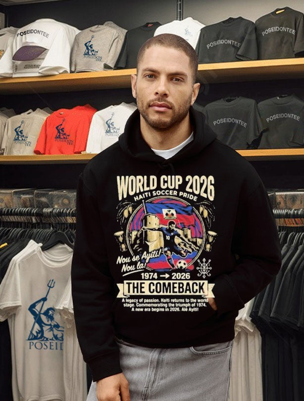 World Cup 2026 Haiti Soccer Pride The Comeback Unisex