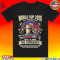 World Cup 2026 Haiti Soccer Pride The Comeback Unisex