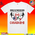 World Cup Soccer 2026 Canada Usa And Mexico Unisex