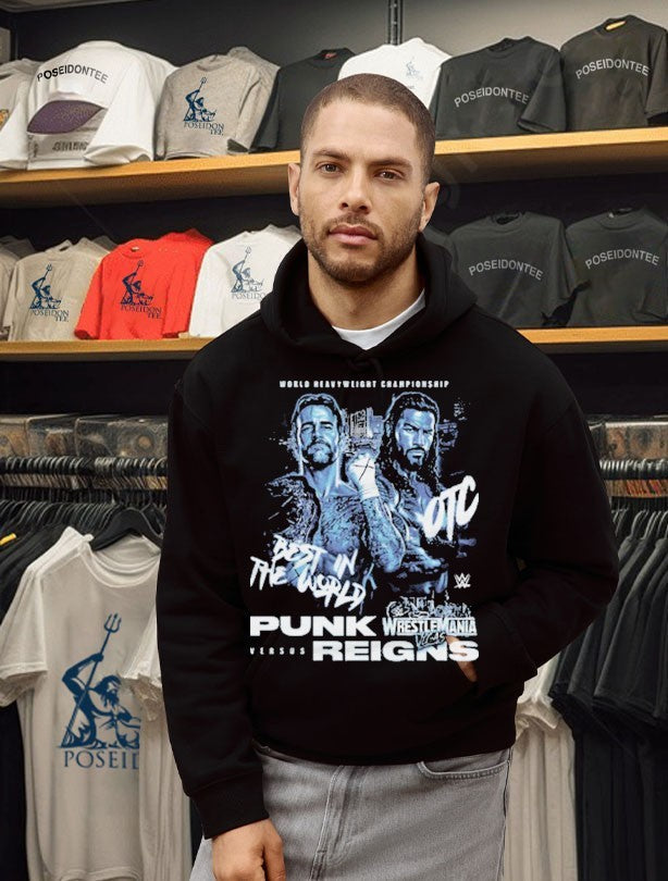Wrestlemania 42 Cm Punk Vs. Roman Reigns Matchup Unisex