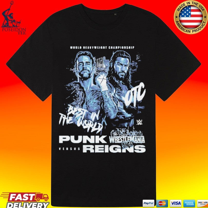 Wrestlemania 42 Cm Punk Vs. Roman Reigns Matchup Unisex