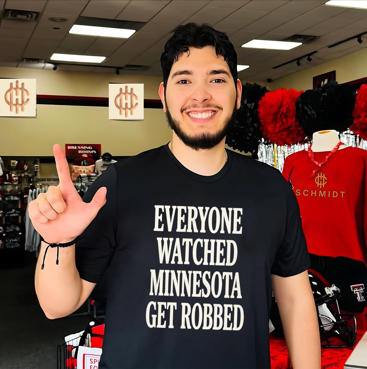 Angie Craig Everyone Watched Minnesota Get Robbed Shirt Unisex