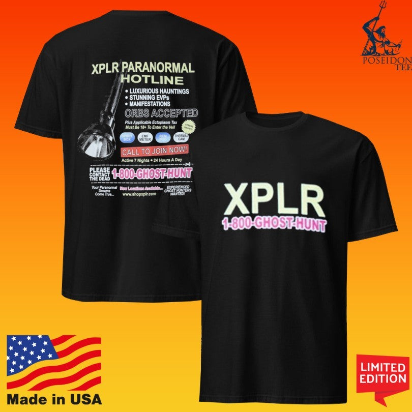 Xplr 1 800 Ghost Hunt Paranormal Hotline Unisex