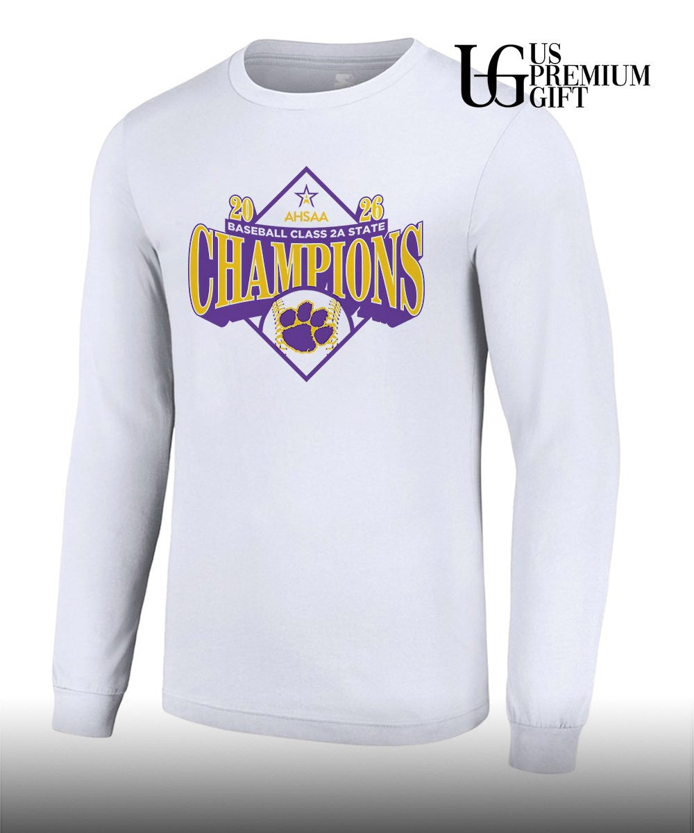 Ariton Purple Cats 2026 AHSAA baseball class 2A State Champions Unisex