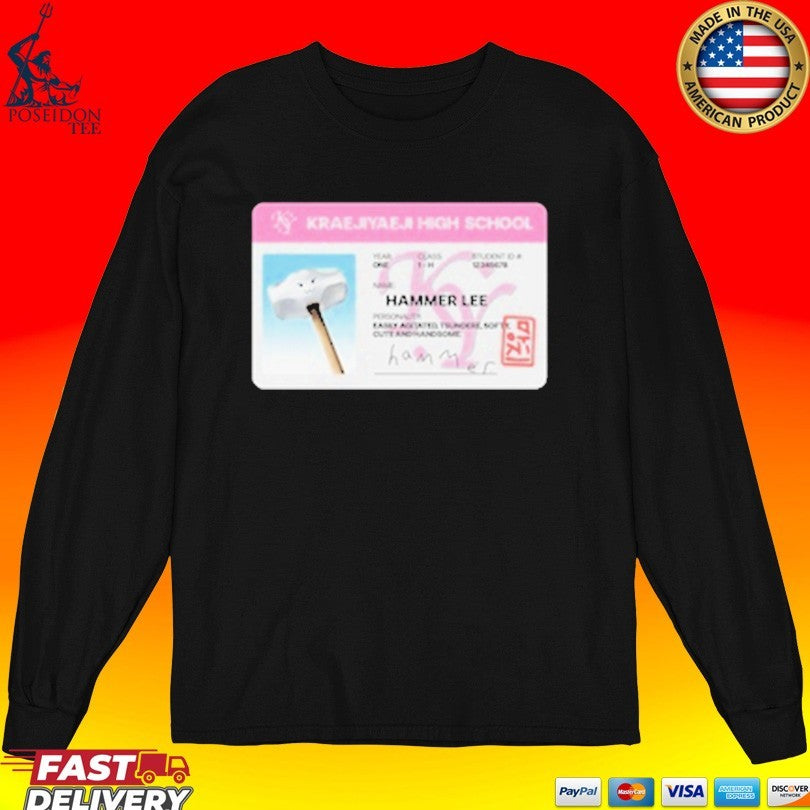 Yaeji Kraejiyaeji High School Hammer Student I.d. Unisex