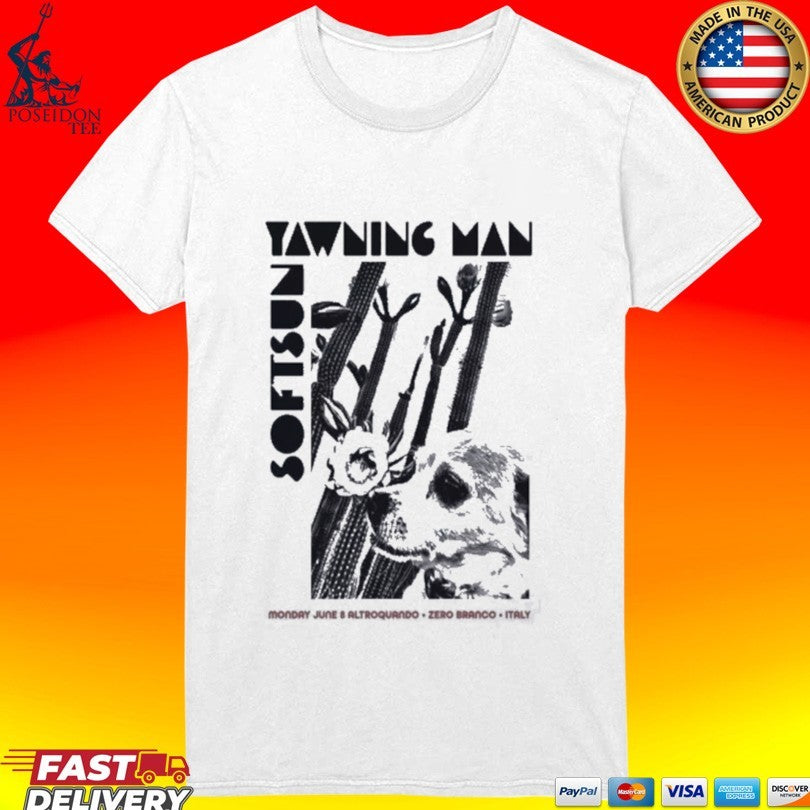 Yawning Man June 8 2026 In Zero Branco Italy Unisex