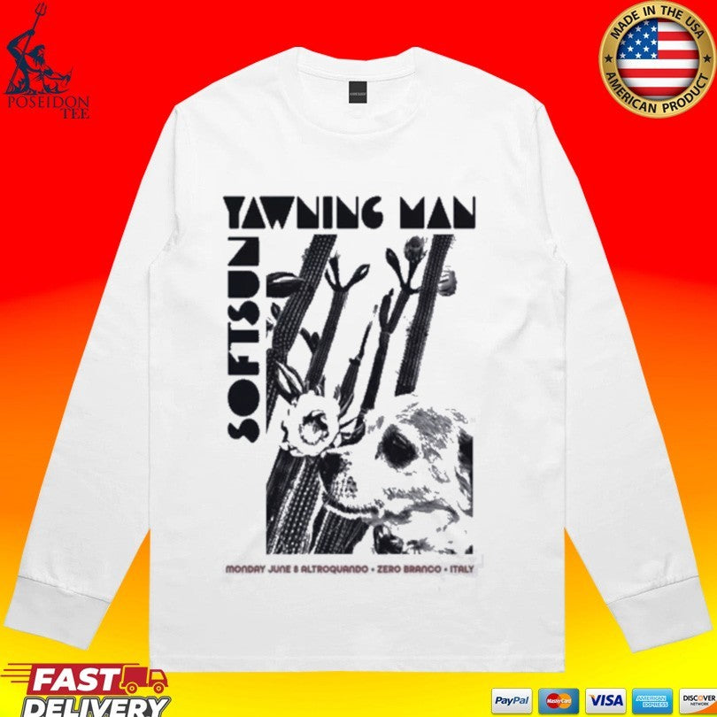 Yawning Man June 8 2026 In Zero Branco Italy Unisex