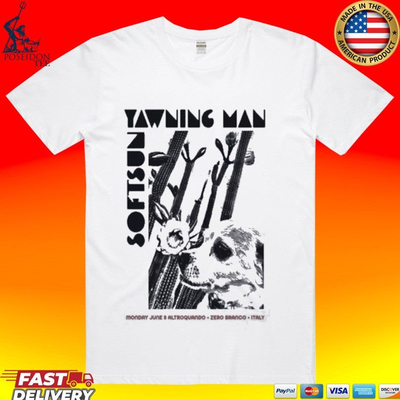 Yawning Man June 8 2026 In Zero Branco Italy Unisex