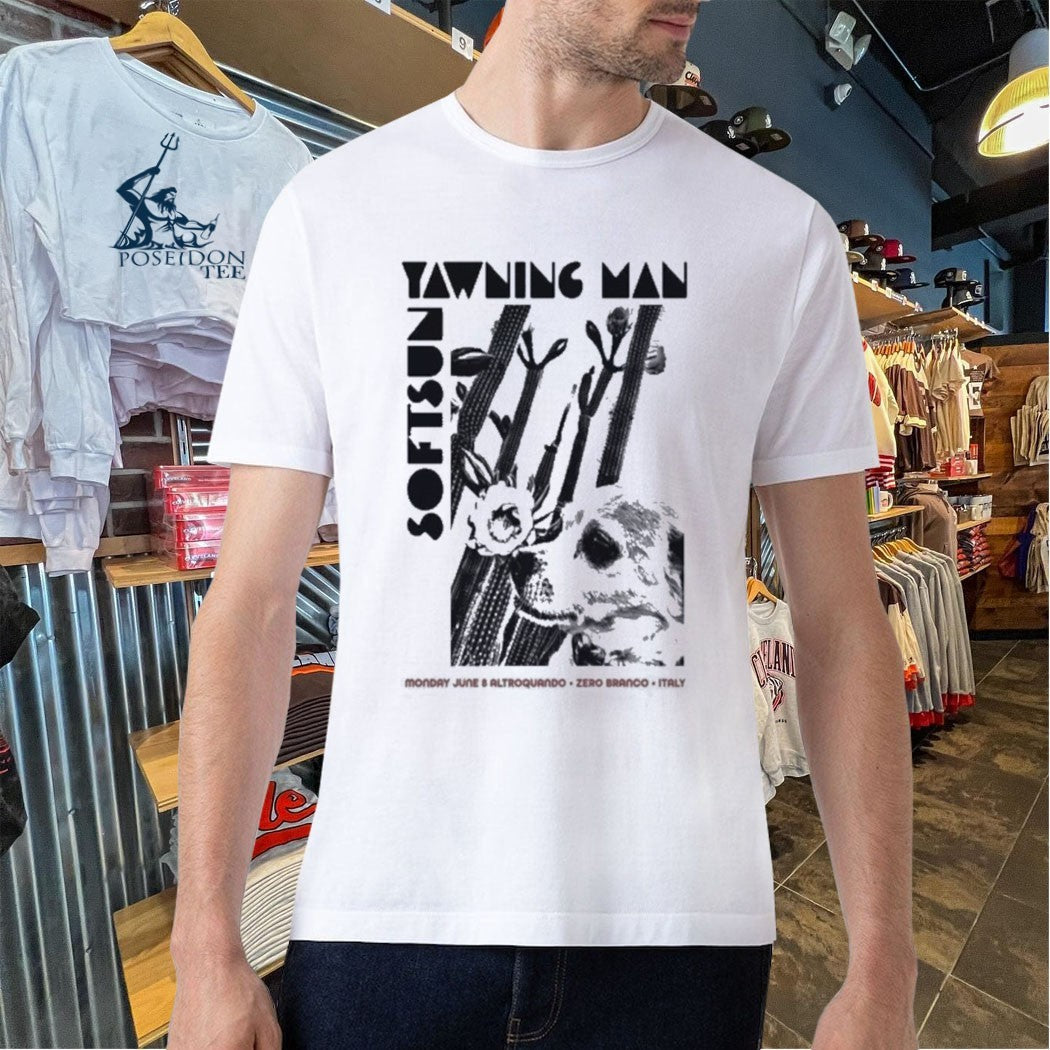 Yawning Man June 8 2026 In Zero Branco Italy Unisex