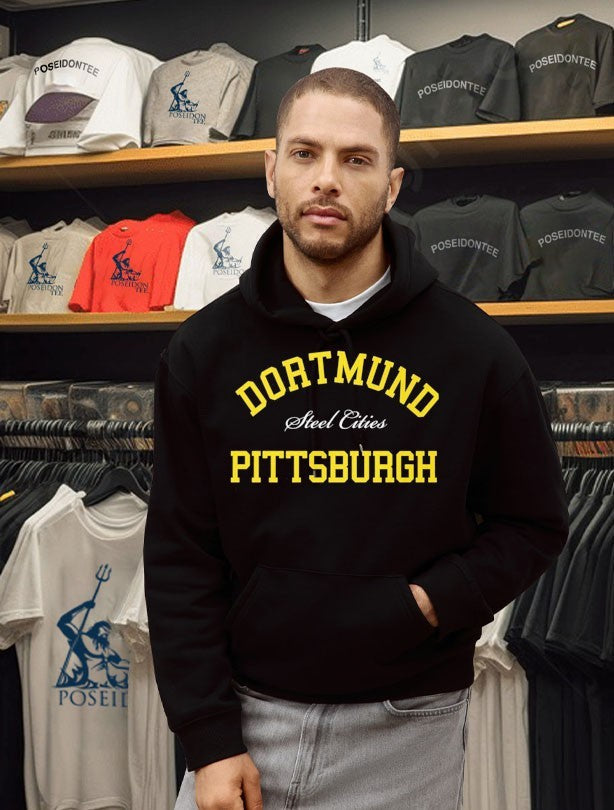 Dortmund Pittsburgh Steel Cities Unisex