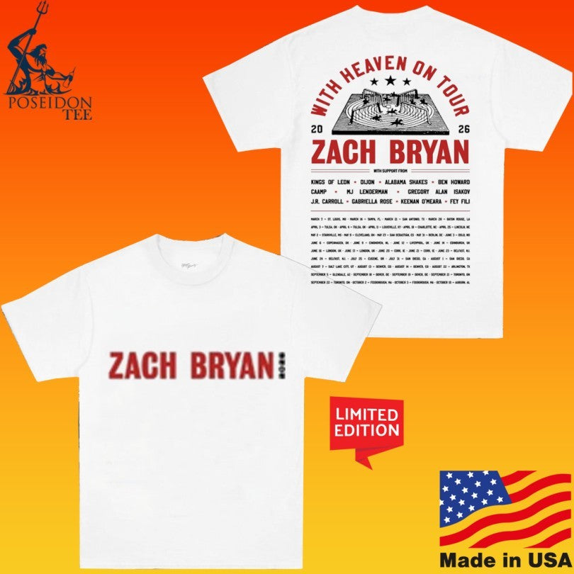 Zach Bryan With Heaven On Top Carousel Unisex