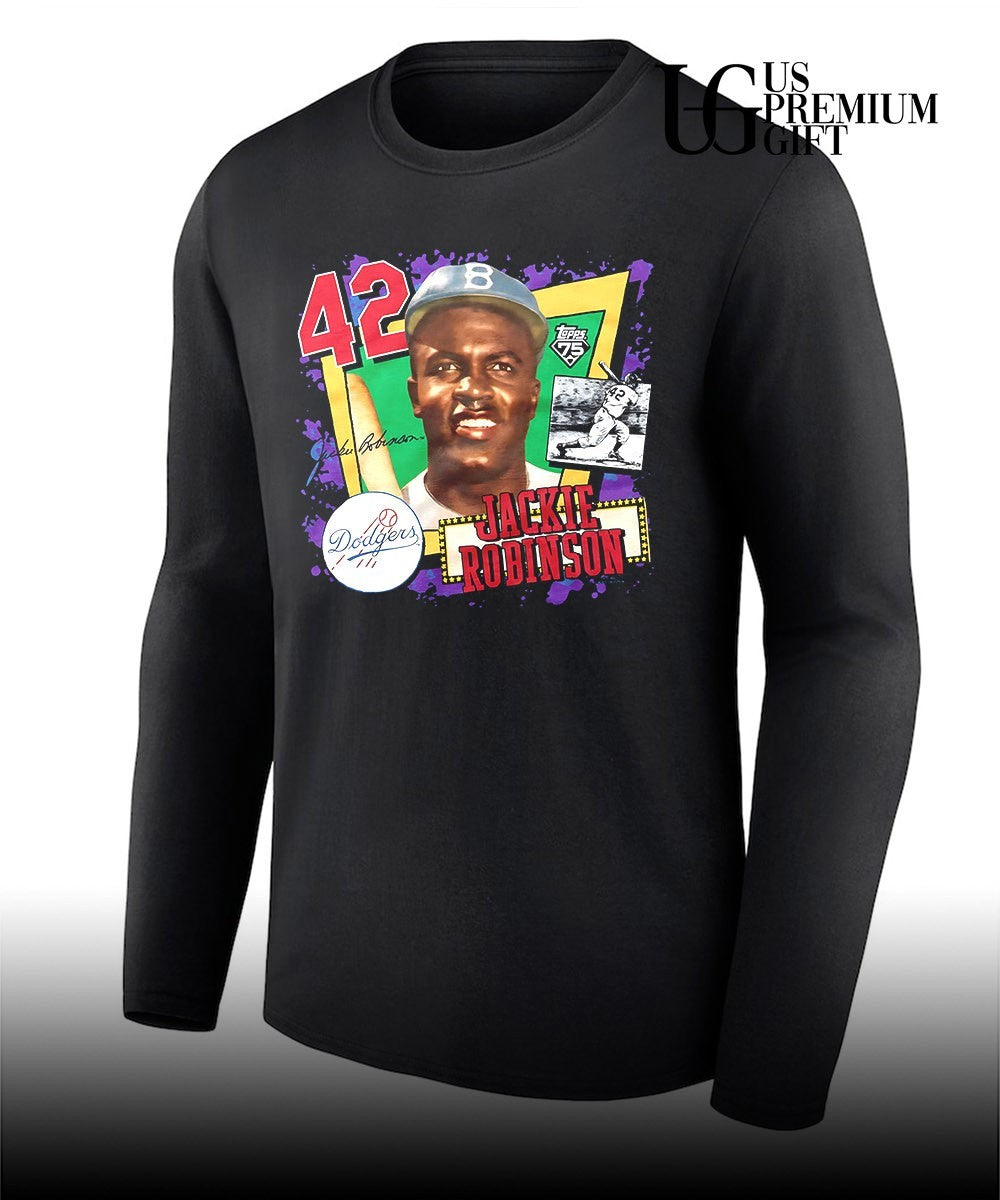Jackie Robinson Los Angeles Dodgers baseball vintage shirt Unisex