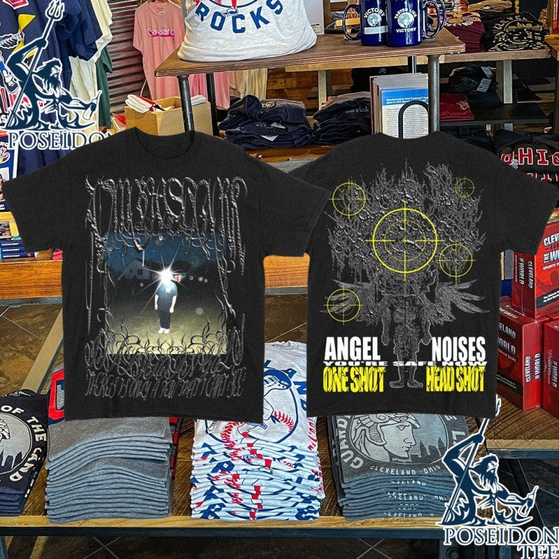 Zombie Shark Angel Noises One Shot Head Shot Unisex